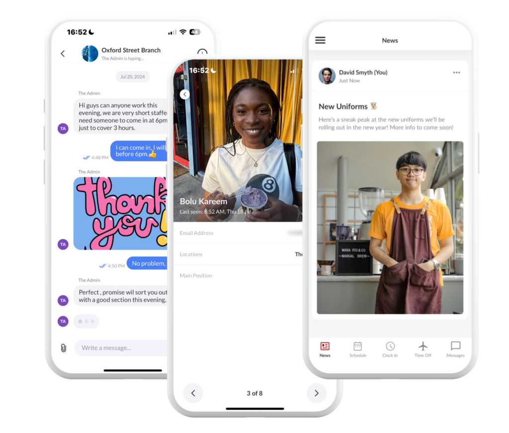 Employee Messaging App